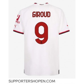 AC Milan Olivier Giroud #9 Borta Matchtröja 2022-23 Kortärmad